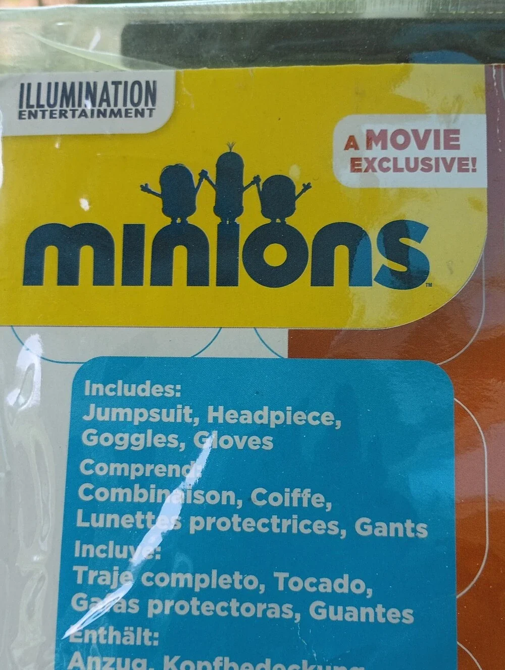 Complete minions Kevin costume size small #213 Kids Halloween Costume NIP